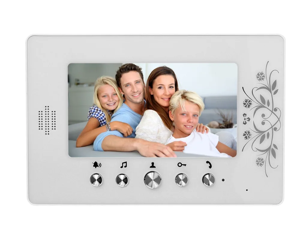 Видеодомофон для квартиры система с 7 дюймовым ЖК экраном домофон 1 камера 3