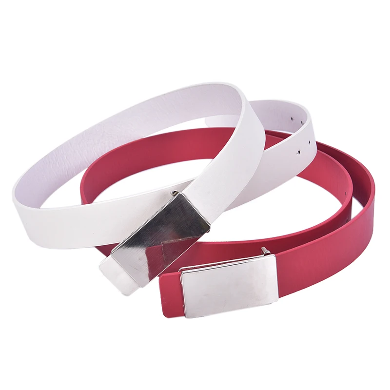 Мужской регулируемый кожаный ремень с автоматической пряжкой повседневный