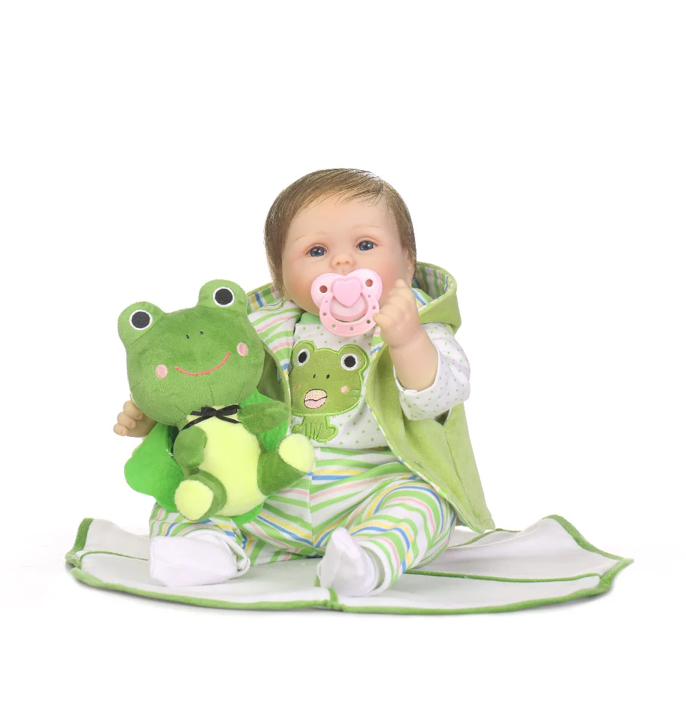 55 см Силиконовая виниловая reborn baby doll игрушки реалистичные куклы мальчиков