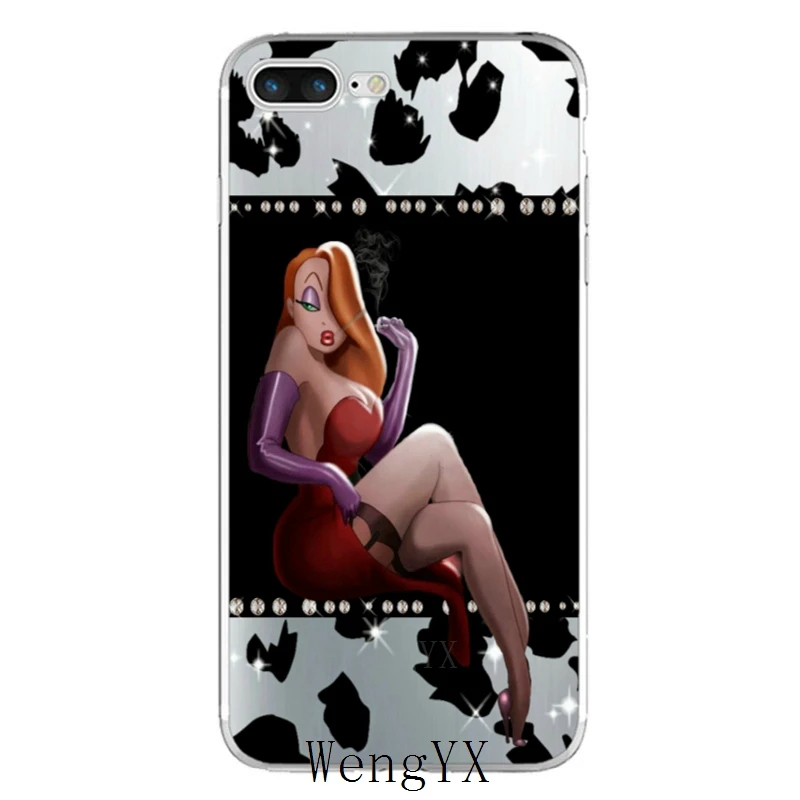 Красивый тонкий силиконовый мягкий чехол для телефона из ТПУ iPhone X 8 8plus 7 7plus 6 6s plus 5