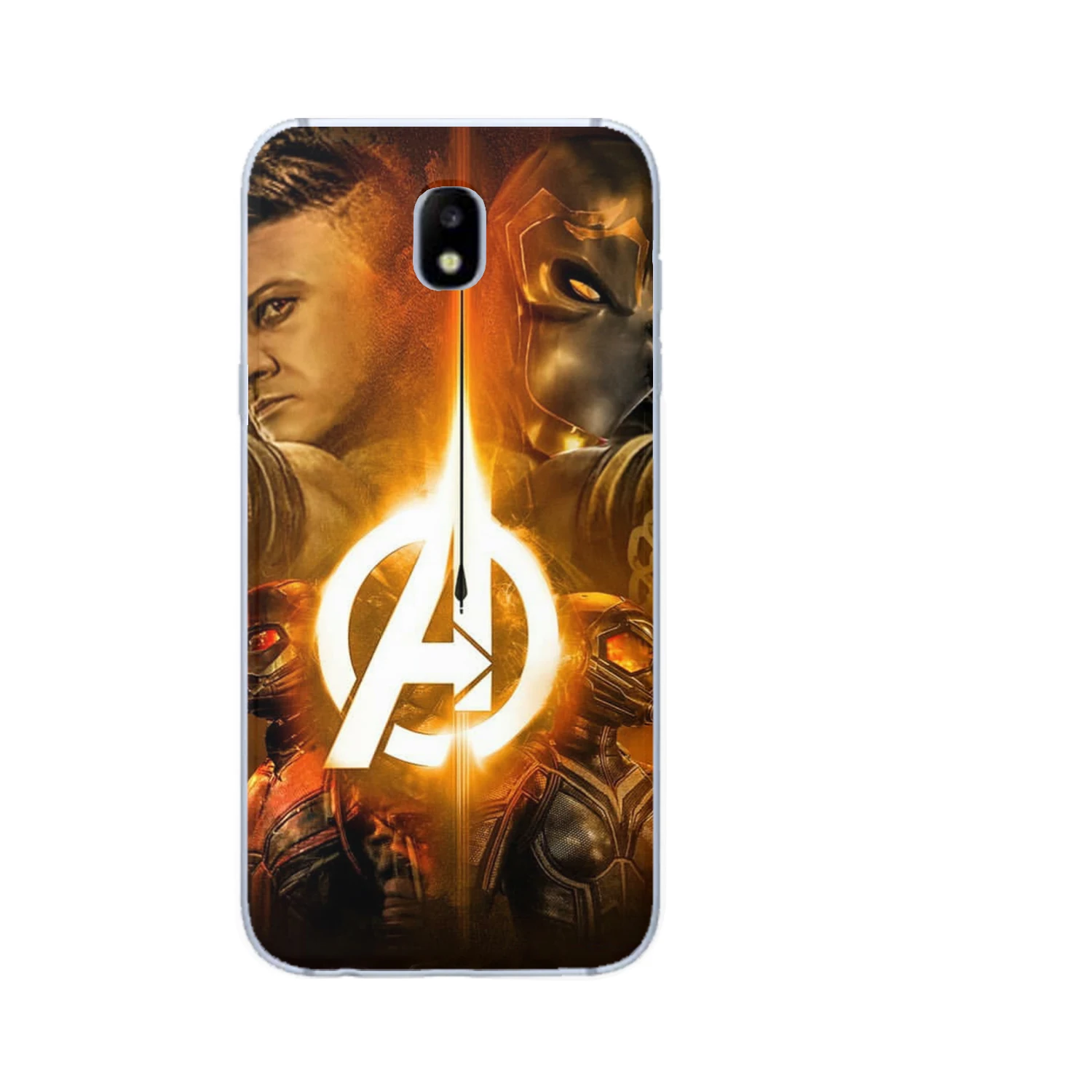 Чехол для телефона Samsung Galaxy J3 J4 J5 J6 J7 J8 Plus 2016 2017 2018 Etui Coque Marvel Мстители Железный
