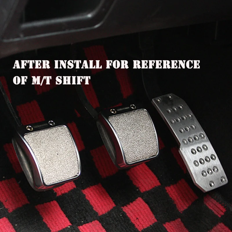 JQTUNING Non Slip алюминиевые детали Mugen Авто педали сцепления для Honda Fit Jazz механическая