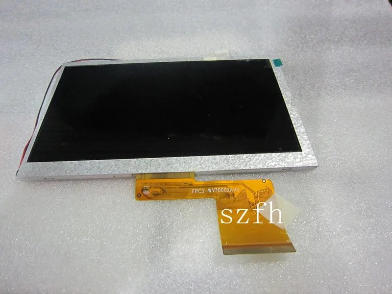 

60p 7 inch ultra-thin LCD screen, cable number FPC3-TQB070G601 LCD module kit Free shipping