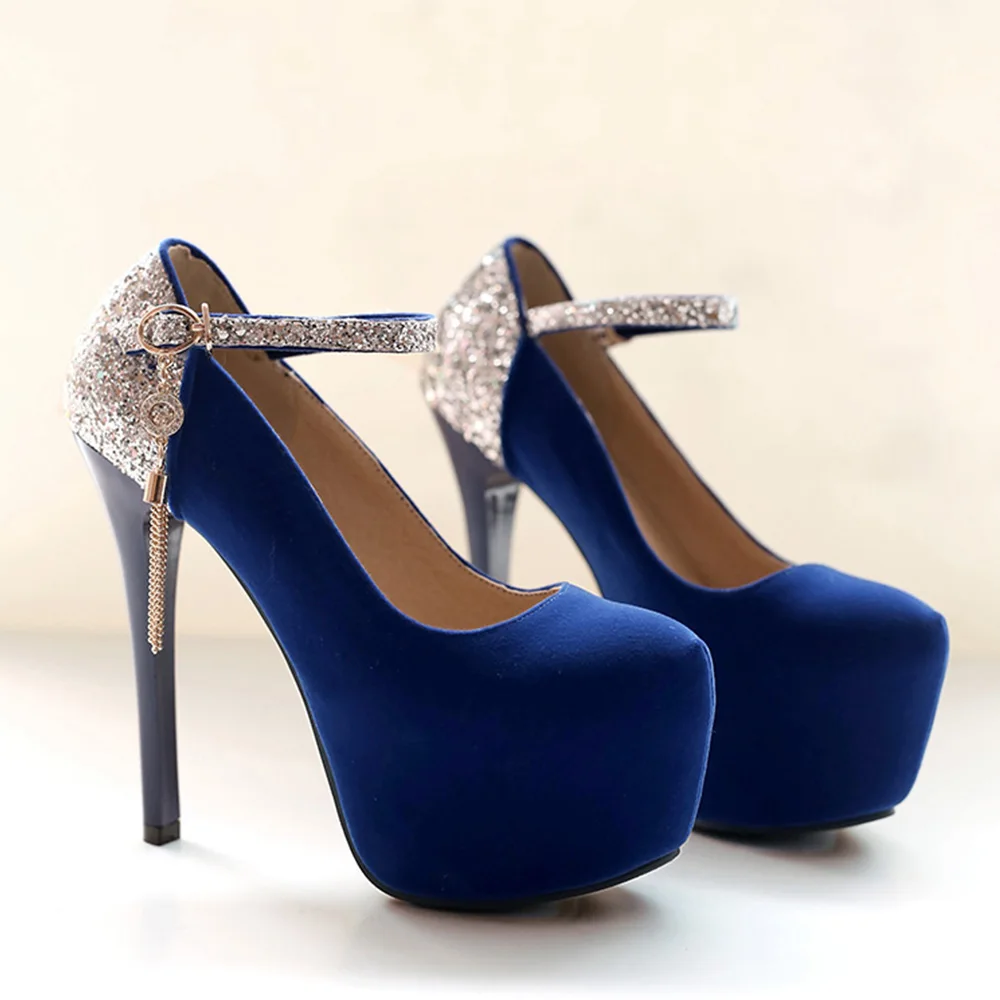 fanyuan brand new dropship large size 32-42 Women Pumps platform women shoes woman thin high heels bride party wedding | Обувь