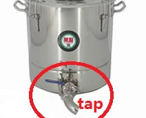 30L with tap 20L/30L/50L/70L термостат ферментация ликер ферментированный домашний пивоваренный вино делая инструменты баррель - Цвет: 30L with tap