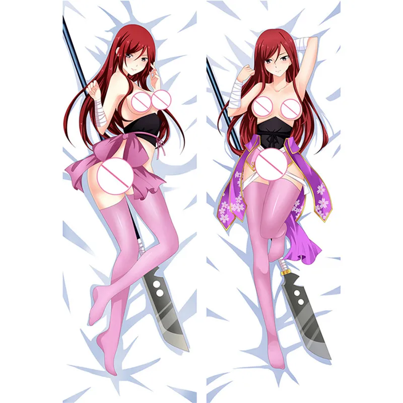 Аниме Dakimakura подушка для всего тела покрывало обнимающее постельное белье длинные наволочки
