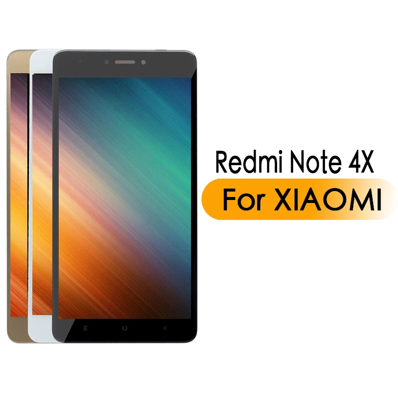ЖК-дисплей сенсорный экран дигитайзер с рамкой для Xiaomi Redmi Note 4x 4 глобальная