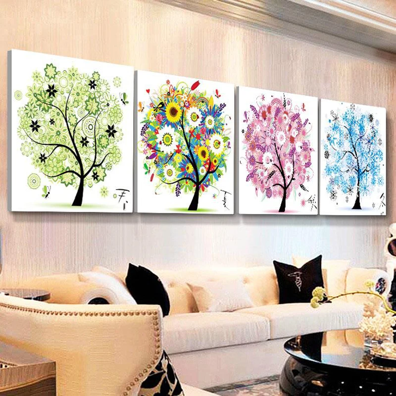 Рукоделие сделай сам Вышивка бисером вышивка стежком бриллиант точная печатная