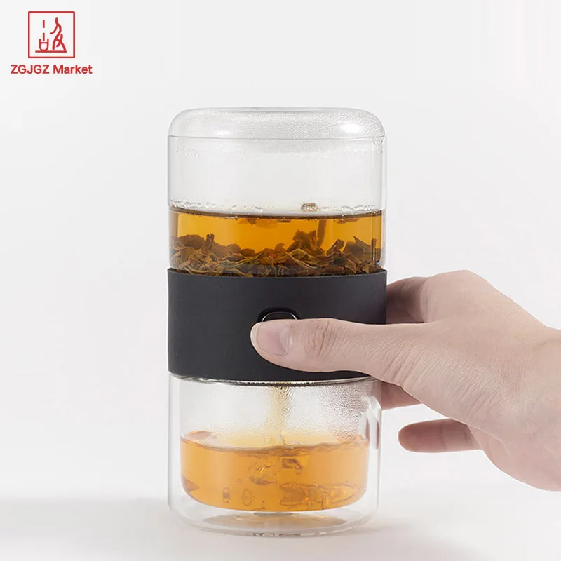 ZGJGZ модные чайные чашки креативный дизайн небольшой чайный сервиз сито из