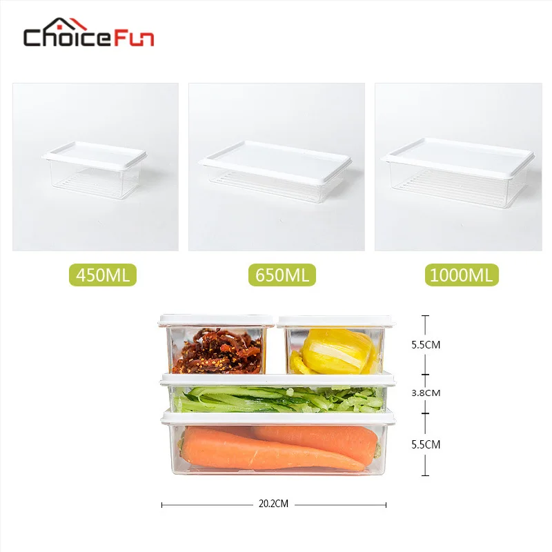 ChoiceFun кухонный прозрачный пластиковый герметичный контейнер для хранения зерна