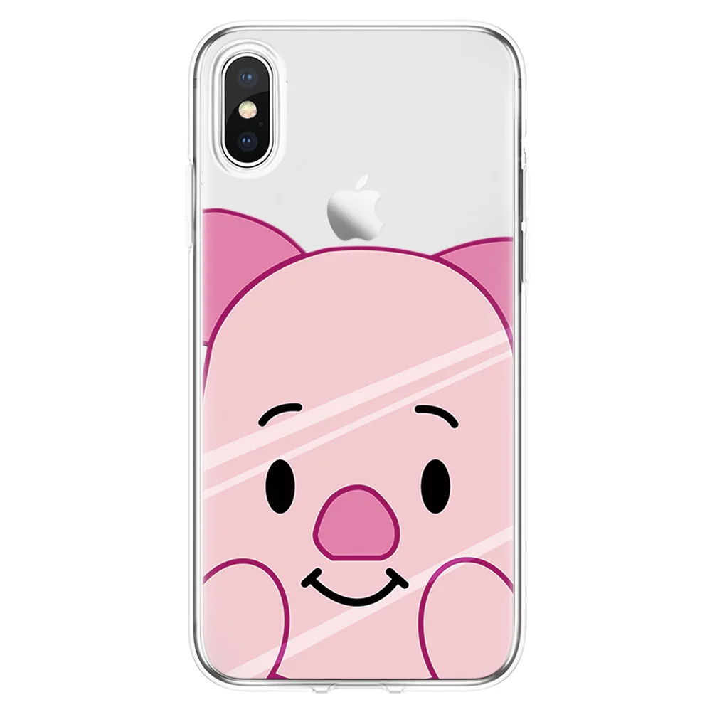 PJZHU Чехол для телефона для iPhone 7 Plus 8 6 s 6s мягкий чехол для iPhone 10 11 Pro X Xs Max XR TPU чехол для iPhone 4 4S 5 5S SE X Funda чехол - Цвет: PJZHU