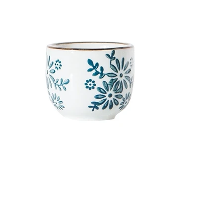 Green 1pc winebowl Винтажный керамический горшок, Набор чашек, кувшин для спиртных напитков, Набор чашек, японский винный набор - Цвет: Green 1pc winebowl