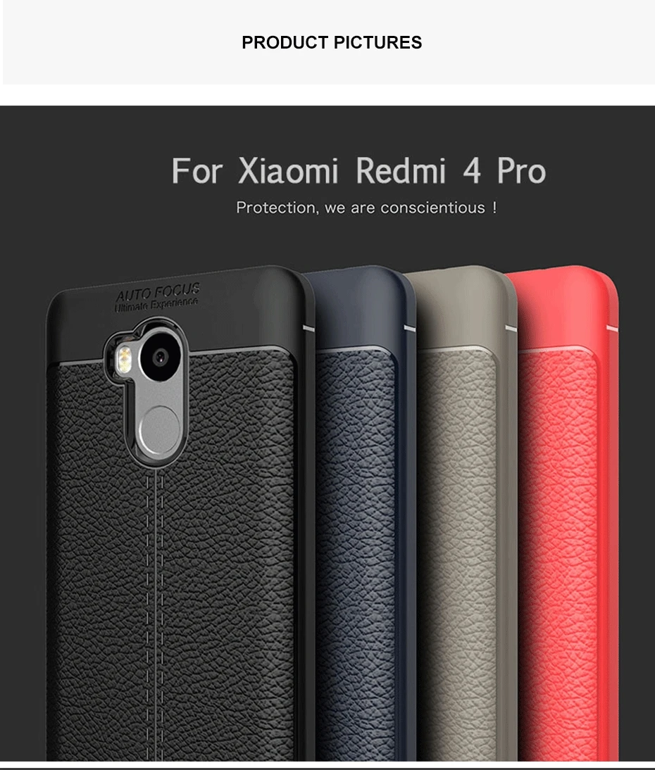 Модный противоударный мягкий чехол Mokoemi с рисунком личи 5,0 дюйма для Xiaomi Redmi 4 Pro, чехол для телефона Xiaomi Redmi 4 Pro