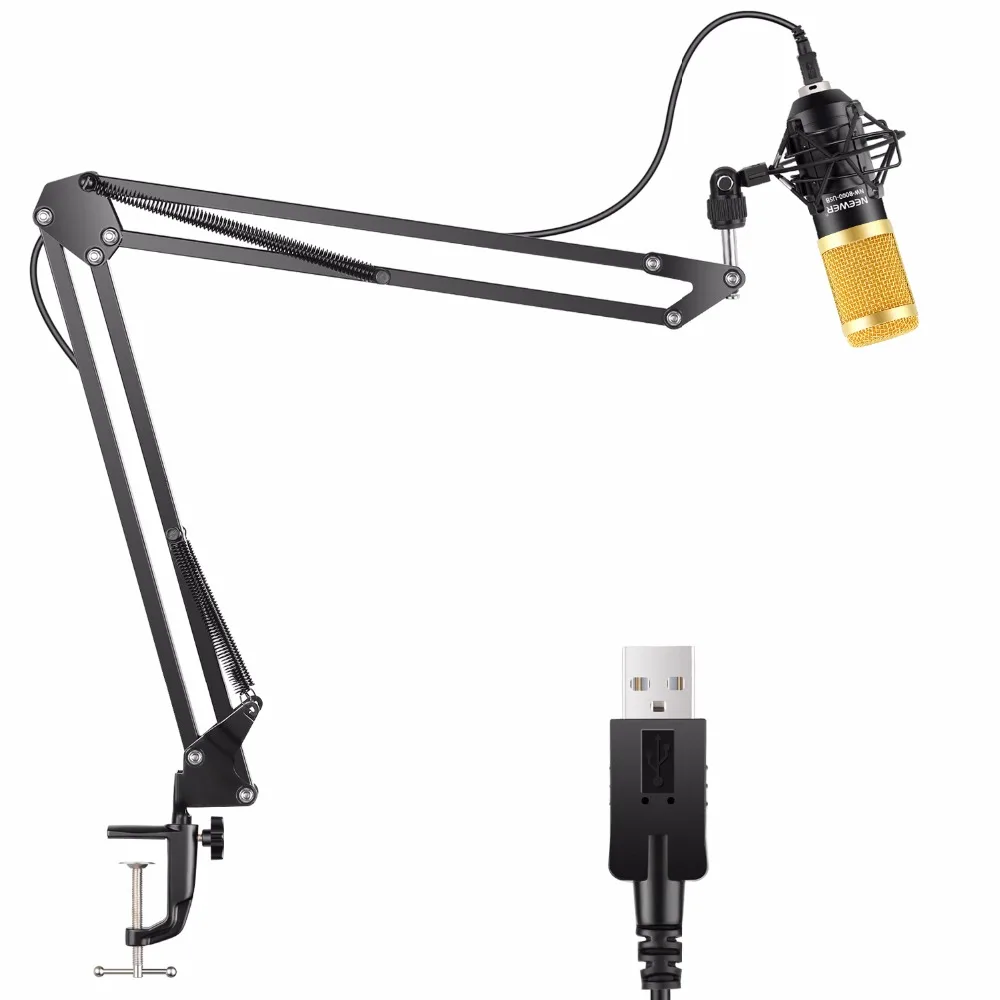 Neewer NW 8000 usb микрофон для Windows и Mac с подвеской ножничной подставкой ударным