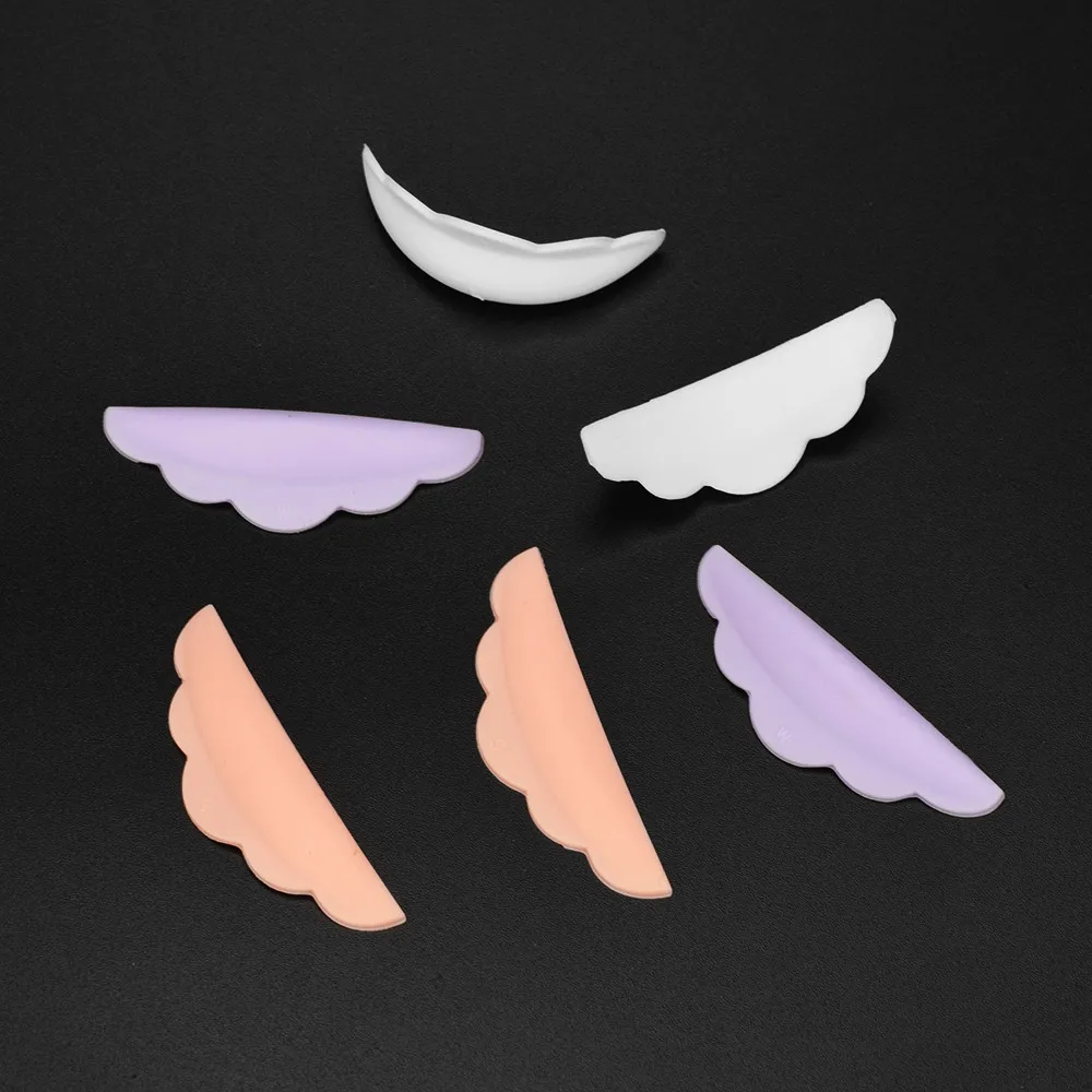 3 пары искусственных магнитных гелевых подушечек для завивки ресниц