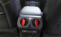 armrest box rear air conditioner ac vent outlet cover trim fit for jeep wrangler jl 2018 2022 accessories interior refit kit