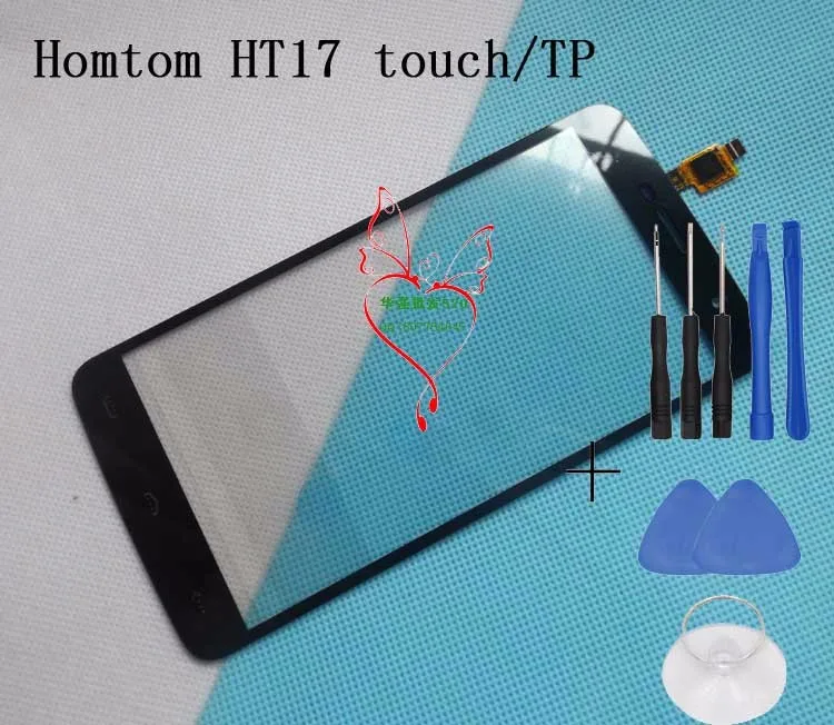 Homtom HT17 pro Сенсорная панель Сенсорный экран дигитайзер сенсор для телефон хорошее
