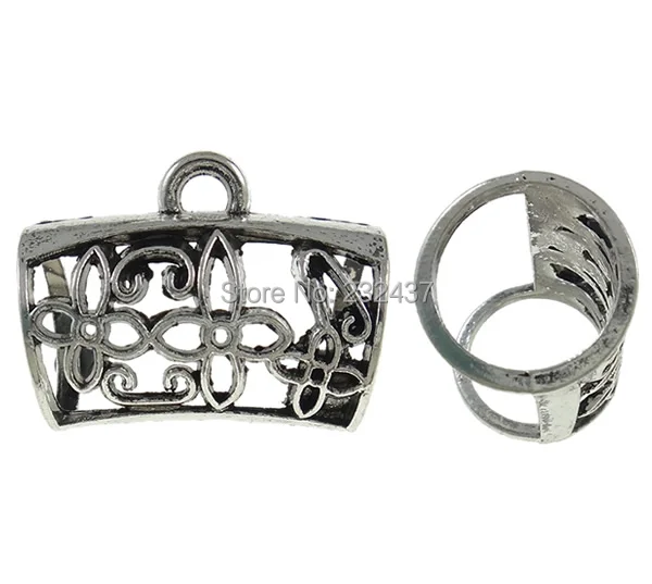 Free shipping!!!Zinc Alloy Bail Beads 2014 new fashion girl antique silver color plated nickel lead &amp cadmium free | Украшения и