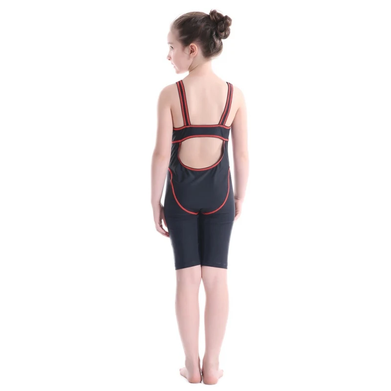

Summer Beach New Girl European and American Cute Swimsuit Siamese Training Suit Surf Suit Racing Swimsuit