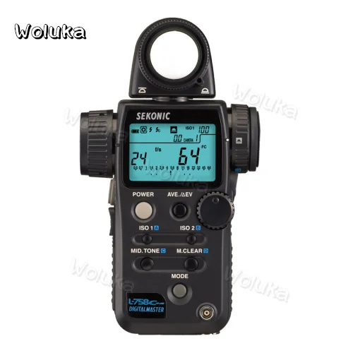 Sekonic L-758CINE экспонометры замер метр фильм посвященный 758c цифровой дисплей яркости освещения CD50 T01