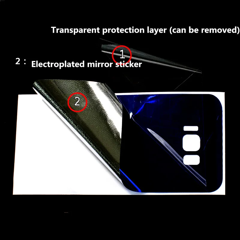 Новинка зеркальная защитная пленка NOTOW для Samsung Galaxy s8/s8plus | Мобильные телефоны и