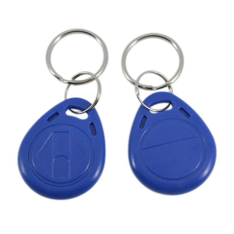 LPSECURITY 20 шт. RFID Жетоны 125 кГц EM4100 чип идентификатор метки карты брелок карта(не записывается, не записывает, не копирует, только считывает - Цвет: blue color