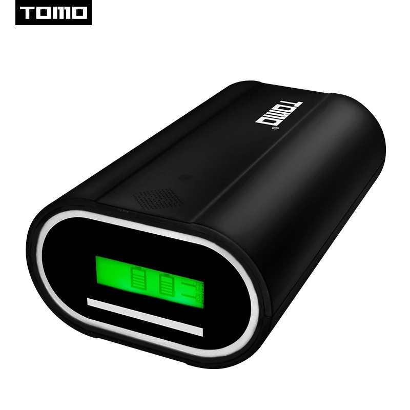 Внешний аккумулятор TOMO D2 2 входа 5 В 26650 А|26650 battery charger|battery charger displaybatteries |