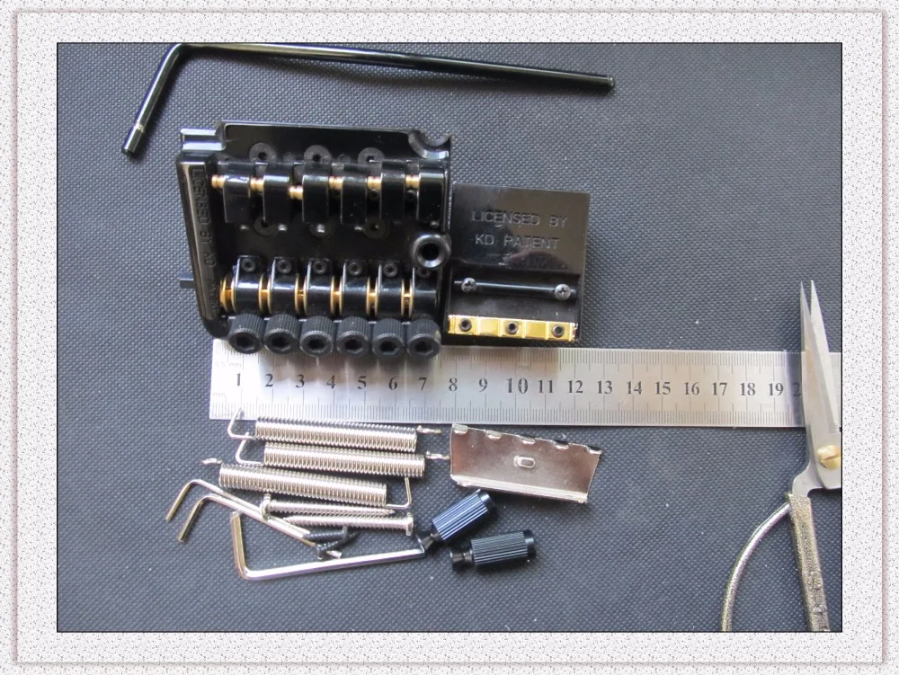 

NEW LICENSED BY KD PATENT Electrical Guitar Tremolo Bridge Musical Instrument Part