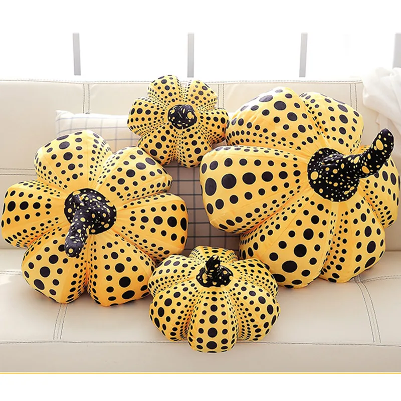 Простой современный Yayoi Kusama волновой точки моделирование тыквы плюшевая подушка креативная офисная подушка для обеденного перерыва мягкие игрушки X1337