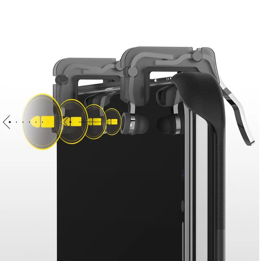 PUBG Портативный чехол для телефона на нескользящей подошве прикрепляющийся к