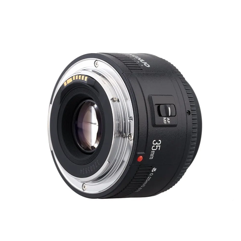 YONGNUO YN35mm объектив камеры для Canon F2 1:2 AF/MF Автофокус 600D 60 D 6D 70D 1300D DSLR Объективы