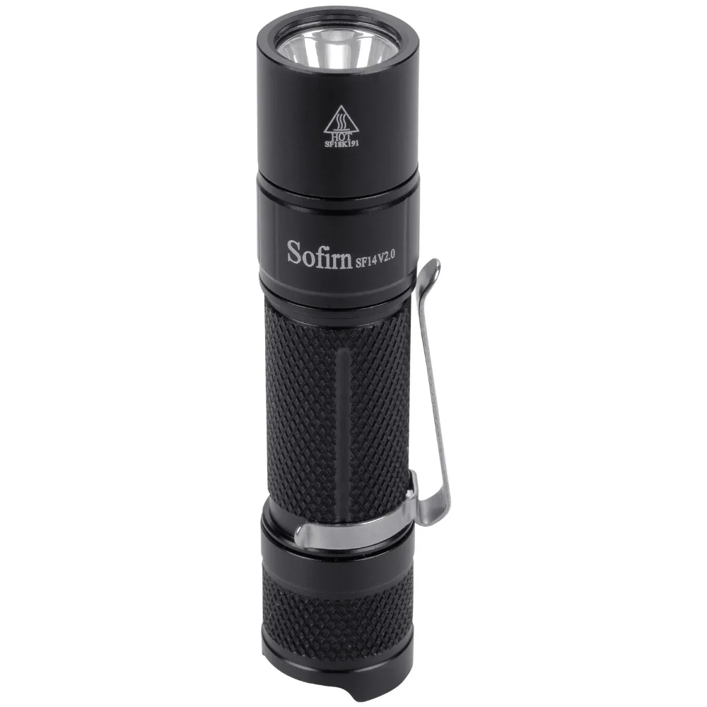 Sofirn SF14 V2.0 мини Мощный светодиодный фонарик AA 14500 фонарь CREE XP-G2 550lm EDC Карманный свет