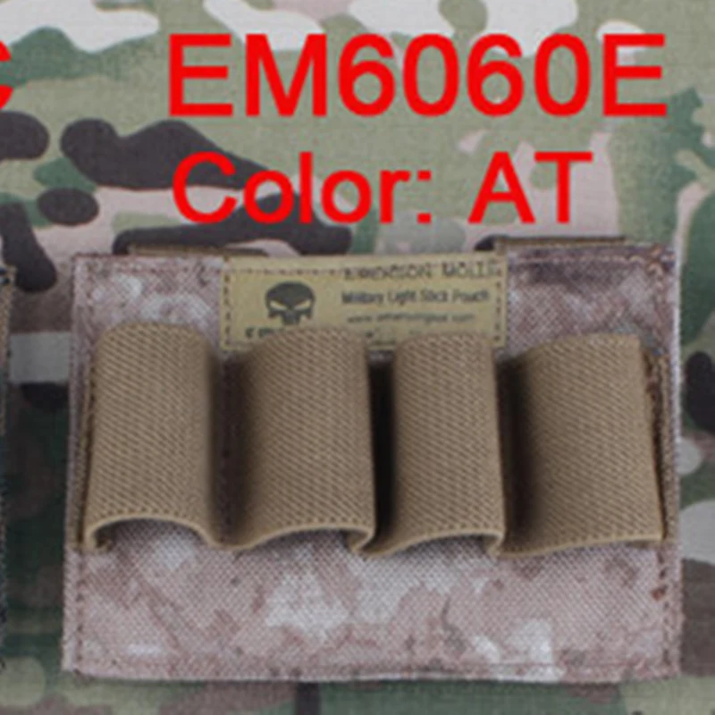 Emersongear тактическая электронная светящаяся палочка, сумка B Modle Emerson Plus Meshbelt, военная сумка EM6060, Мультикам, черный
