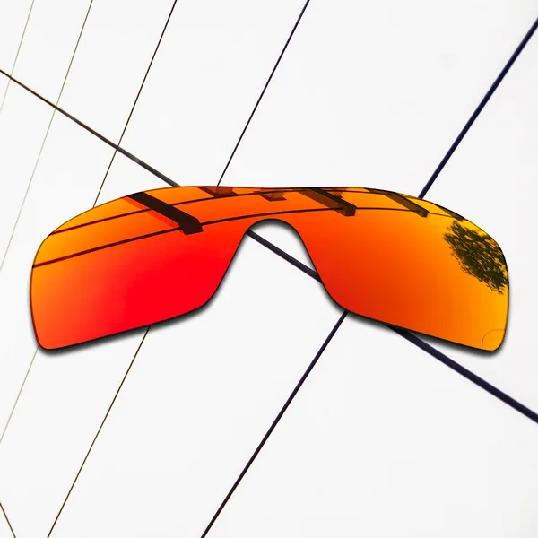 Fire Red Polarized E.O.S поляризованные Сменные линзы для солнцезащитных очков Оукли Batwolf-разнообразие цветов - Цвет линз: Fire Red Polarized
