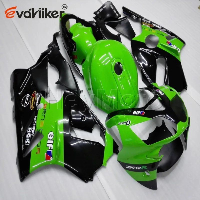 Обтекатели из АБС-пластика для ZX12R 2002 2003 2004 2005 2006 красное пламя ZX 12R 02 03 04 05 06 панели