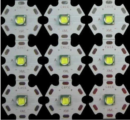 5 шт. Оригинальный светодиодный эмиттер высокой мощности Cree XML T6 6000-6500K | Лампы и