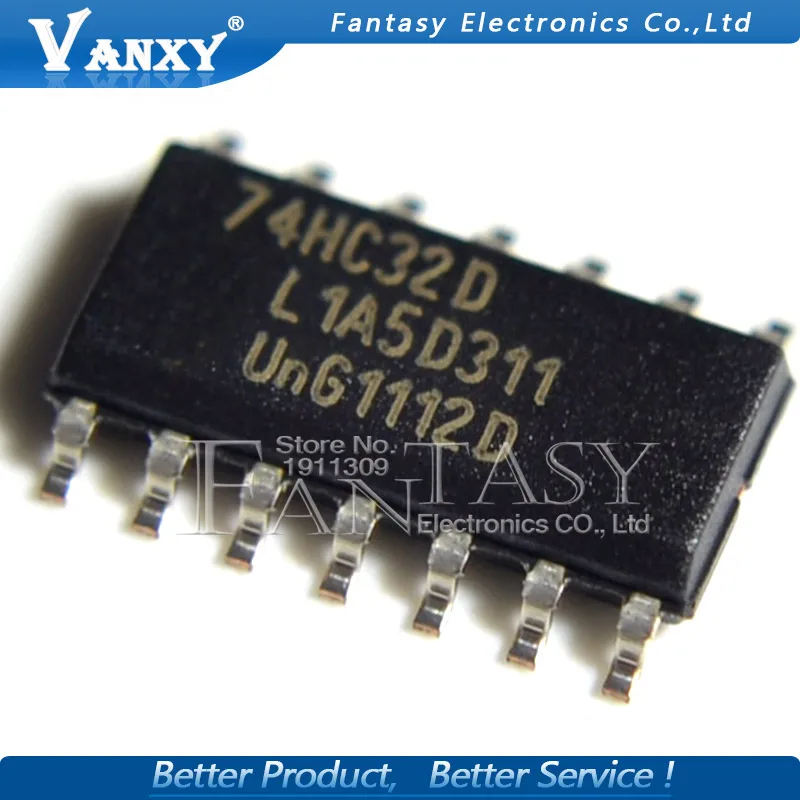 10 шт. 74HC32D SOP14 74HC32 SOP SN74HC32DR SN74HC32 SMD SOP-14 | Электронные компоненты и принадлежности