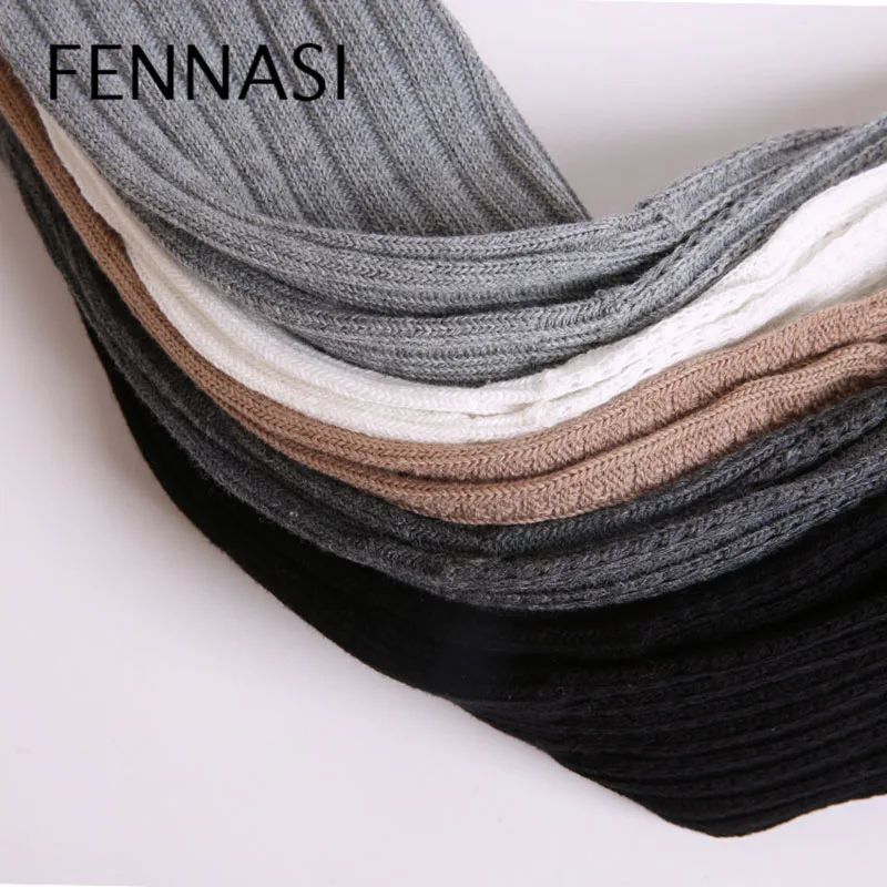 FENNASI японские белые сексуальные полые женские чулки выше колена милые каваи