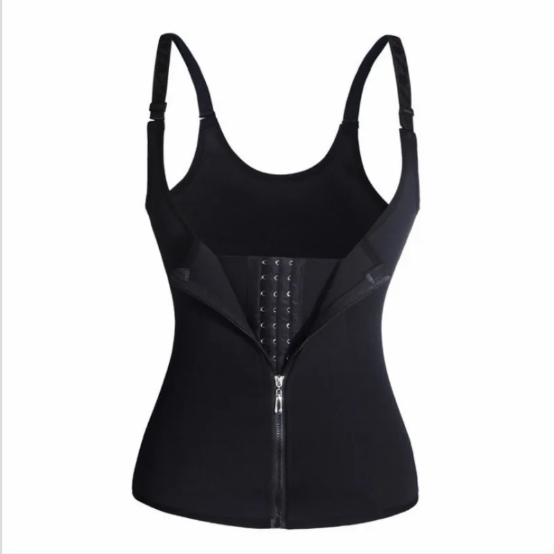 2019 средства ухода за кожей Shaper жилет спандекс Молния Пот Сауна для женщин