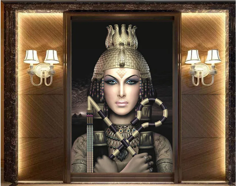 Обои из нетканых материалов, выполненные на заказ, Египетский Ryosu Mystery Frescoes, Большая фреска, украшение дома, фон
