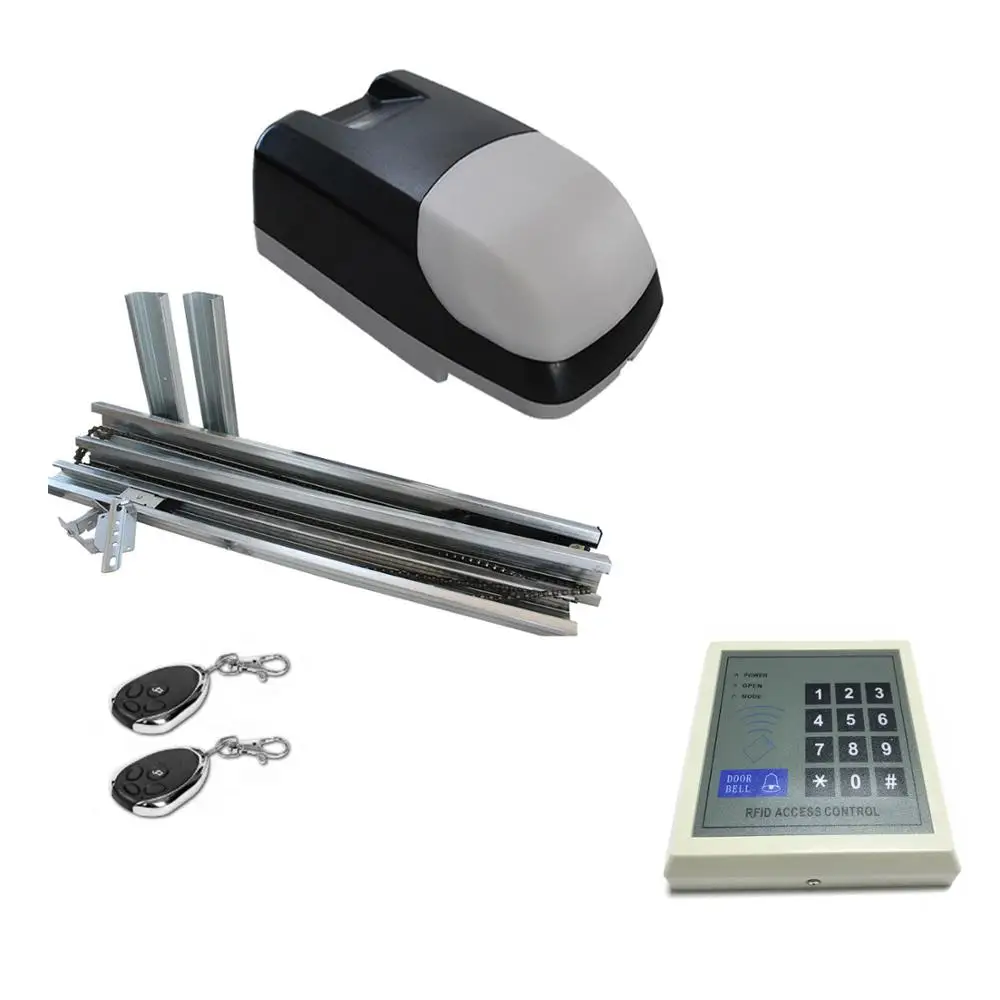 Kit 6 AC220V автоматический Электрический подъемник гаражная дверь gsm гаражная дверь открывалка мотор водитель гаражные ворота открывалка мотор с 3 м рельс - Цвет: Kit 6