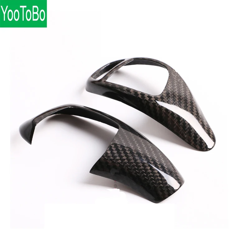 Car Styling Interior Carbon Fiber Gear Shift Knob Cover Multimedia Button Panel Trim Sticker For BMW F30 F32 F34 F36 Accessories |
