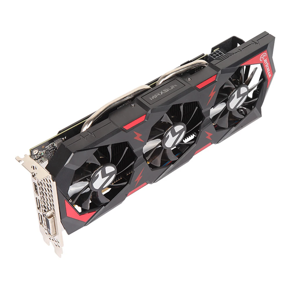 MAXSUN gtx 1060 6 г графическая карта NVIDIA 192bit GDDR5 8000 мГц 1582 1797 16nm DirectX 12 GTX1060 видео для
