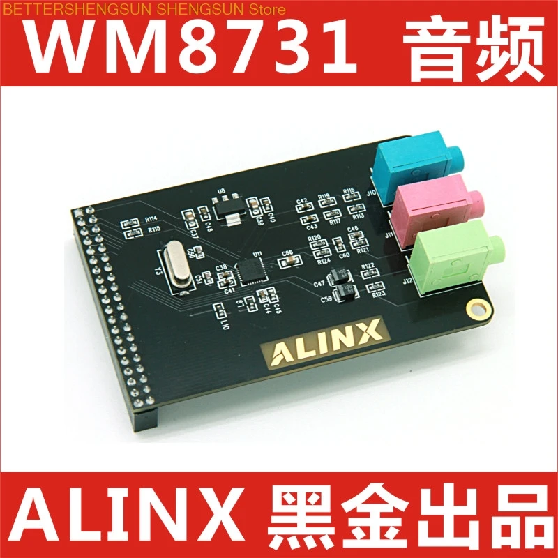 Audio module WM8731 Supporting FPGA  board AN831