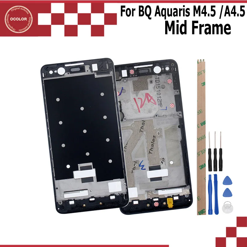 Ocolor для BQ Aquaris M4.5 A4.5 Передняя средняя поддерживающая рамка ЖК дисплея Корпус