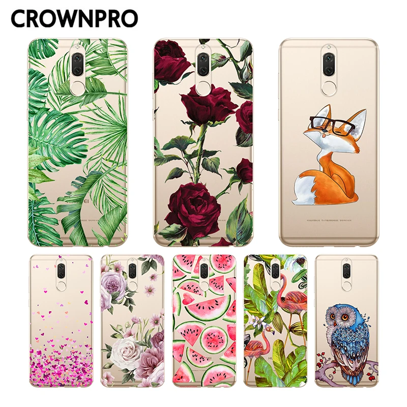 CROWNPRO мягкий чехол из ТПУ для Huawei Mate 10 Lite 5 9 дюйма задняя крышка телефона Nova 2i / Maimang 6