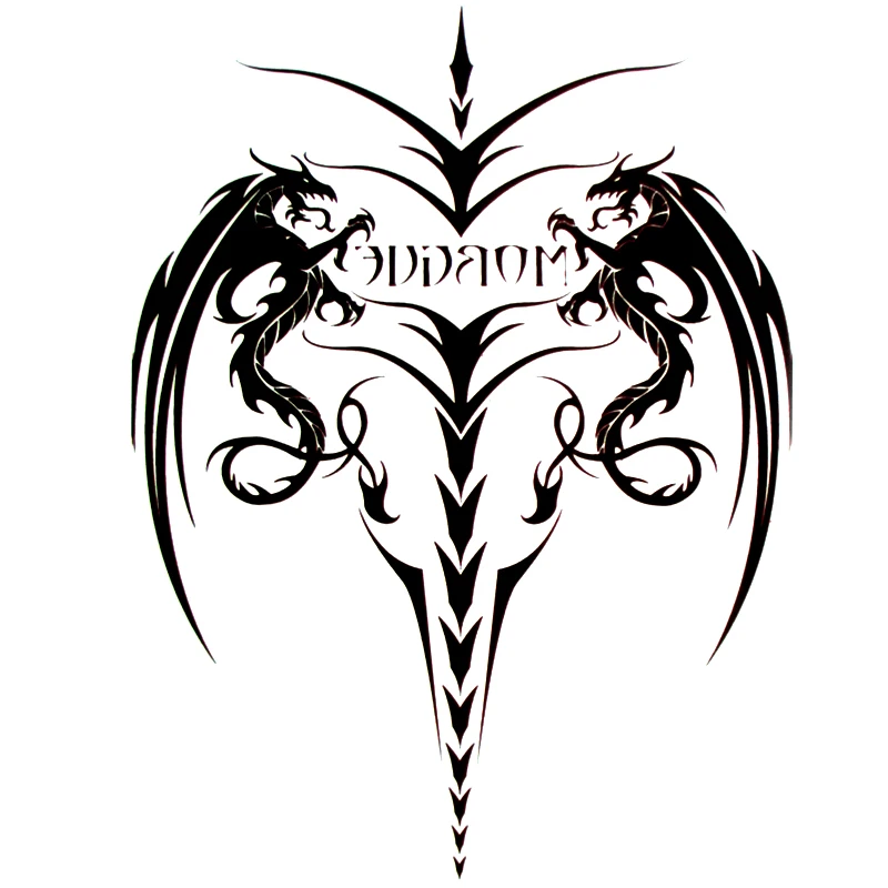 

10PCS Dragon sword Waterproof Temporary Tattoo Stickers Men Body Arm Tattoo Leg Flash tattoo Tatuagem Temporaria stickers