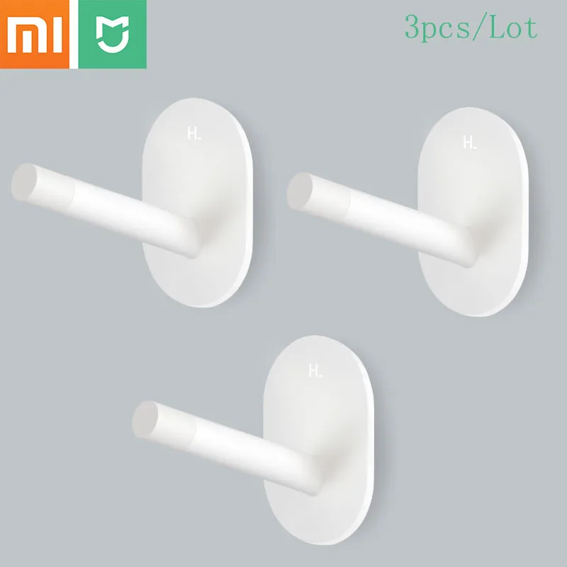 Многофункциональные крючки xiaomi Mihome 3 шт./компл. прочные настенные для ванной