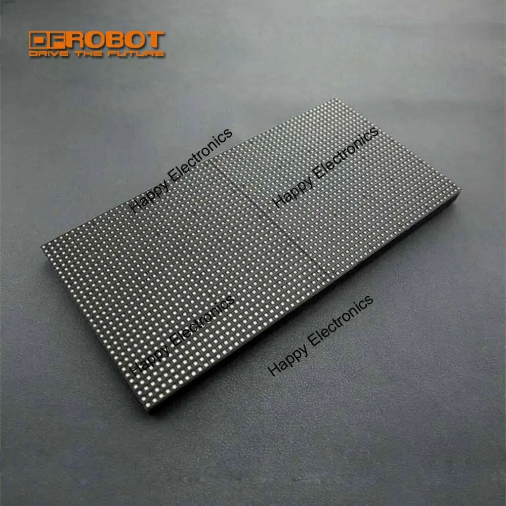 DFRobot 64x32 RGB светодиодный ная матричная панель экран дисплея 5 В 4A 2048 полноцветный LED