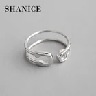 Женское Открытое кольцо SHANICE, из стерлингового серебра 925 пробы, в форме шпильки, кольцо на указательный палец из тайского серебра, подарок на вечеринку